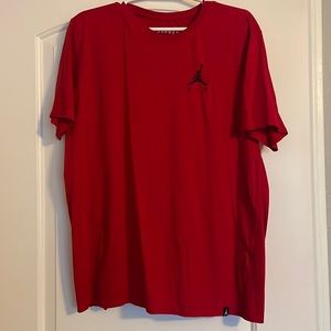 Men’s Red Air Jordan T-Shirt Size XL